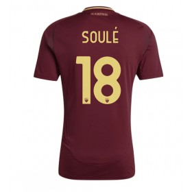 Pánské fotbalový oblečení AS Roma Matias Soule #18 Domácí košile 2024-25 Krátkým Rukávem